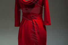 Sukienka czerwona-woda